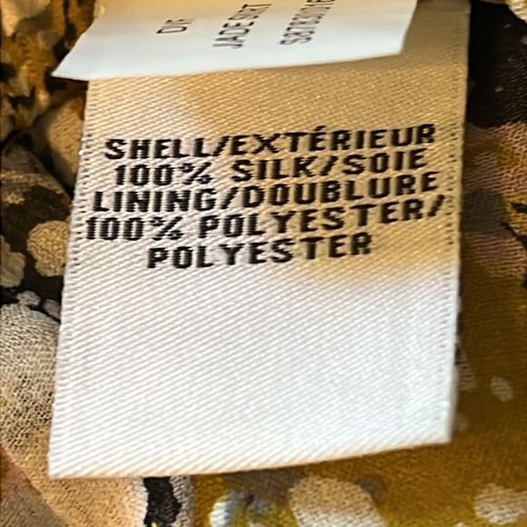 New! Diane von Furstenberg Jade SILK Skirt in Stella Fresco Rock Size M - Picture 16 of 16